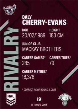 2023 NRL Traders Rivalry #19 Daly Cherry-Evans Back